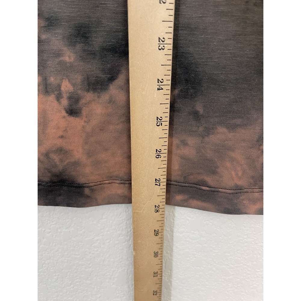 Lululemon Polo Shirt Mens Small Brown Black Tie Dye Evolution Performance Golf - Picture 9 of 9